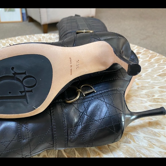 Christian Dior Cannage Over the Knee Boot - Picture 5 of 6